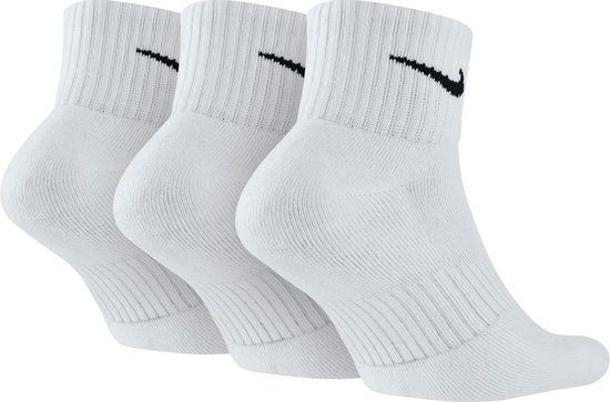 Nike Cushion Sportsokken - Maat 34/36 - Unisex - wit - Maat 34-38 | bol.com