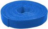 LogiLink Kabelbinder aus Klettband 4 m, blau