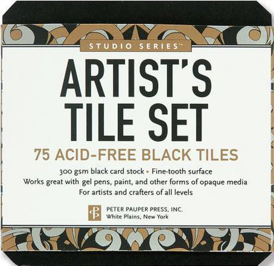 Studio Series Artist's Tiles Black