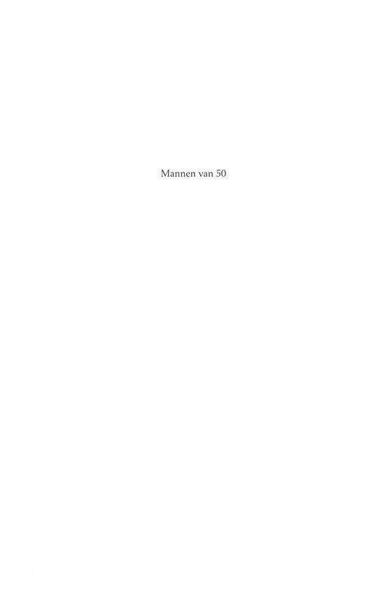 Titelpagina met 'Mannen van 50'.