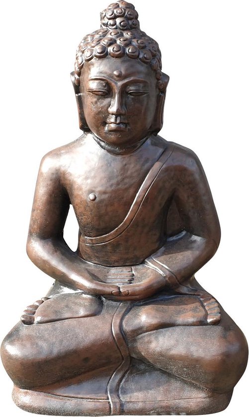 Tegenslag Europa Kan worden genegeerd Betonnen Boeddha beeld | Zittend Boeddha beeld GerichteKeuze | bol.com