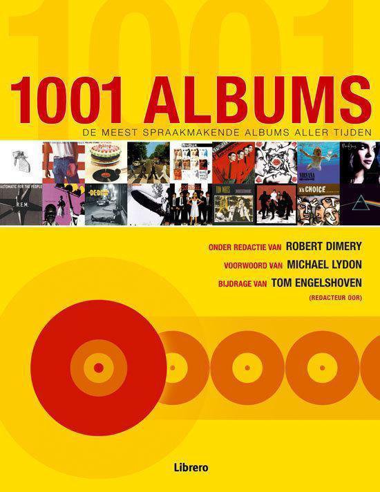 Cover van het boek '1001 Albums' van Robert Dimery