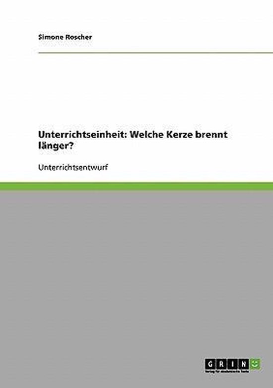 Unterrichtseinheit - cover