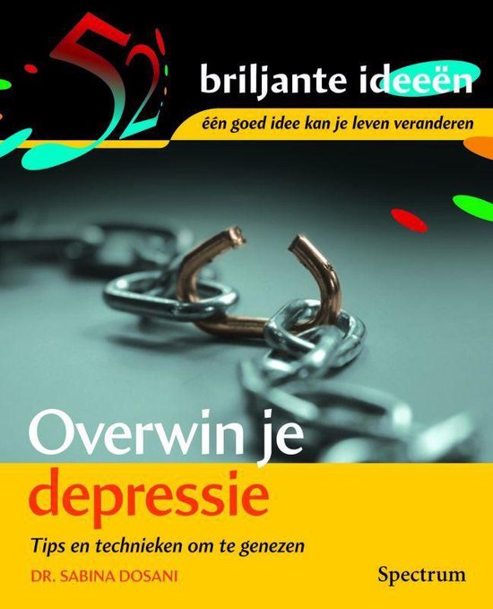 Cover van het boek 'Overwin je depressie' van S. Dosani