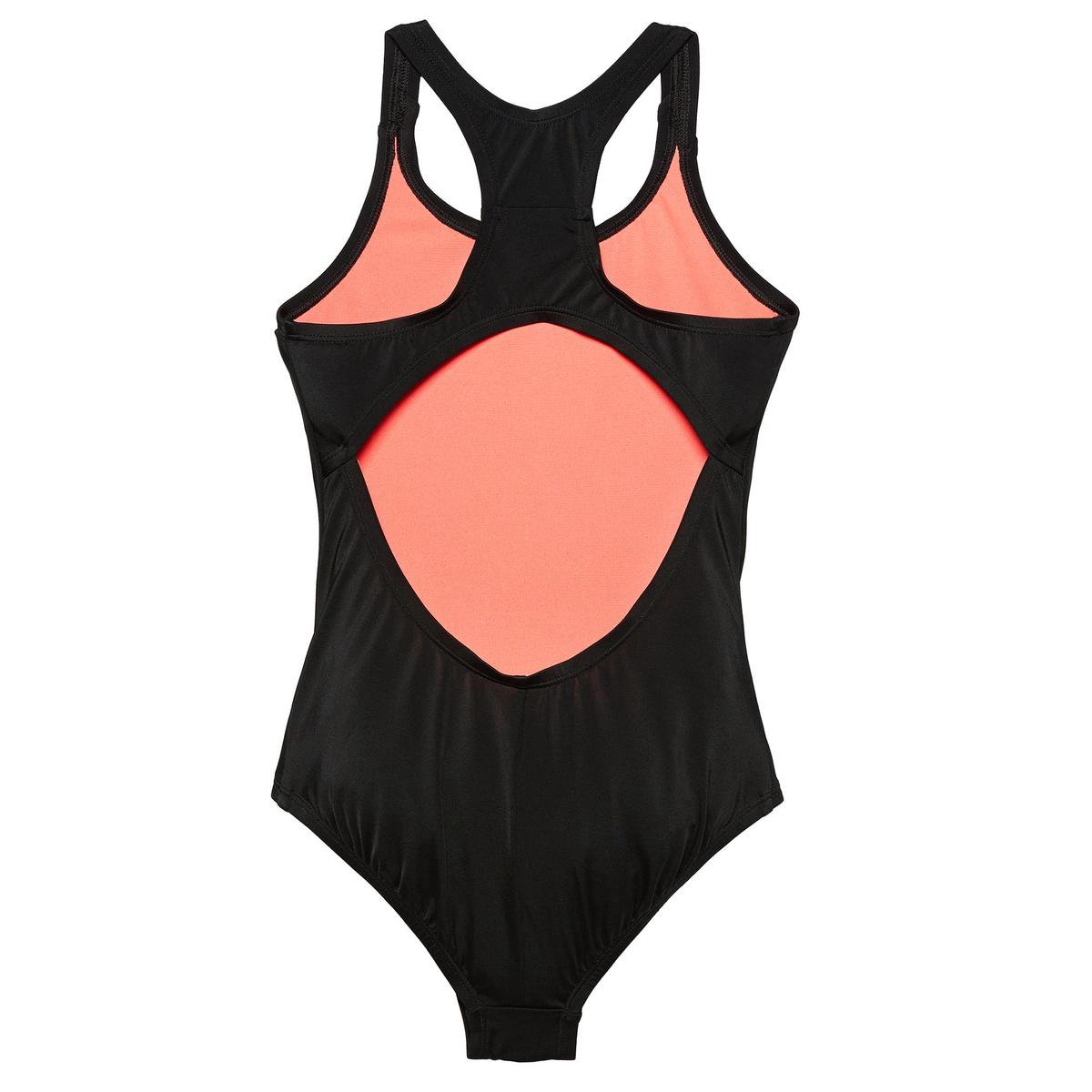 Arena Team Swimsuit Challenge Back Black-White - Bartels Sport Webshop