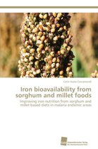 Iron bioavailability from sorghum and millet foods