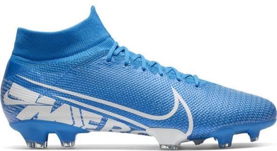bol.com | Nike - Mercurial Superfly 7 Pro FG - Voetbalschoenen - Blauw/Wit  - AT5382-414