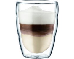 Bodum Pilatus Dubbelwandig glas - 0.25 l - 2 stuks