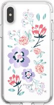 Speck Presidio Clear + Print Apple iPhone X/XS Canopyfloral Lavender/Clear