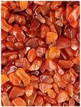 Trommelstenen Carneool (5-10 mm) - 100 gram Trommelstenen Carneool (5-10 mm) - 100 gram