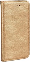 iPhone 10 X - Forcell Magic Book Glitter Gold