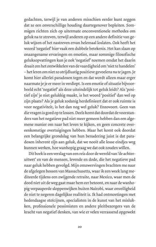 Pagina 20 van een boek, met tekst en de paginanummering onderaan.