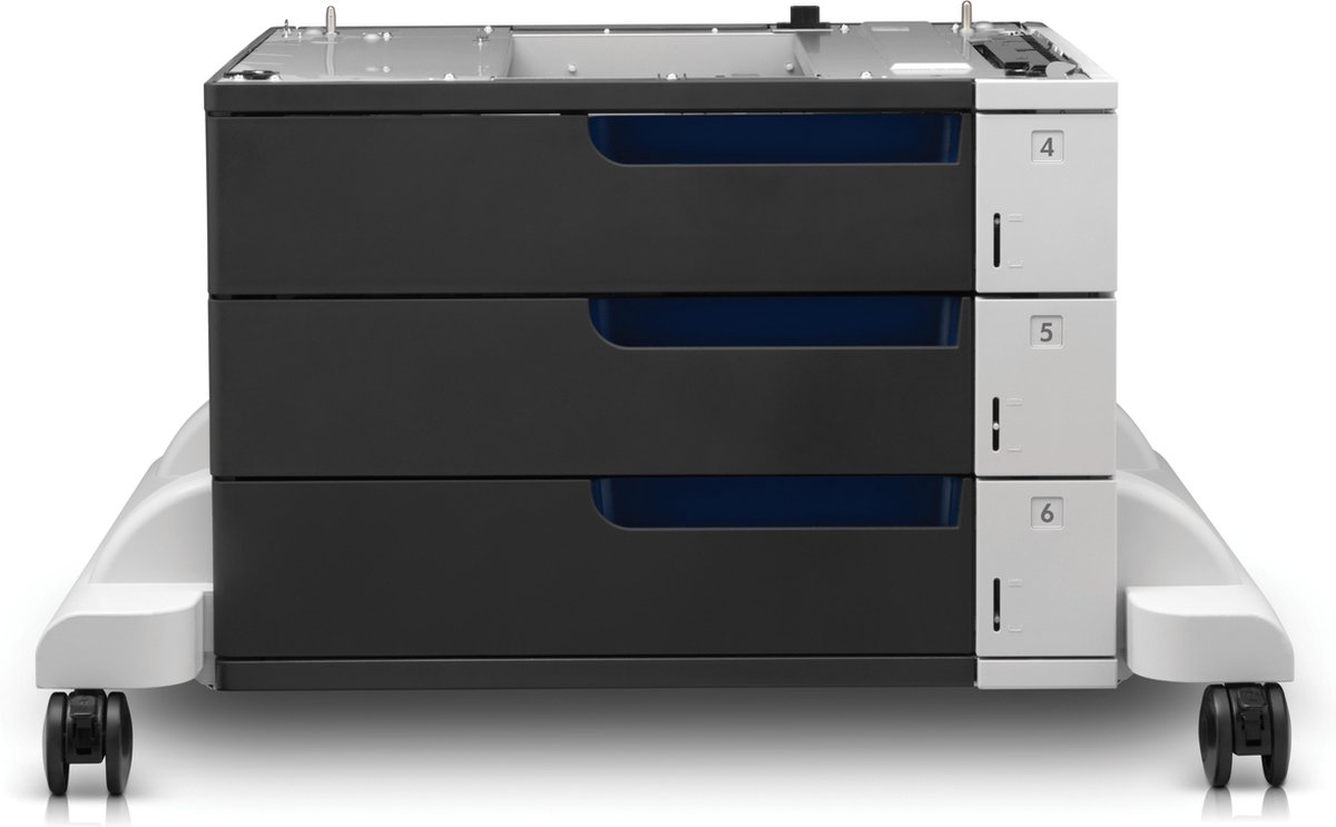 Hp - Printerbasis Met Mediatoevoerder - 1500 Vellen In 3 Lade(N) - Voor Color Laserjet Enterprise M750 Laserjet Enterprise Mfp M775 Laserjet Managed Mfp M775 - HP