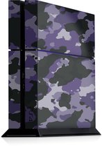 Playstation 4 Console Skin Camouflage Paars -Playstation 4 Console Sticker