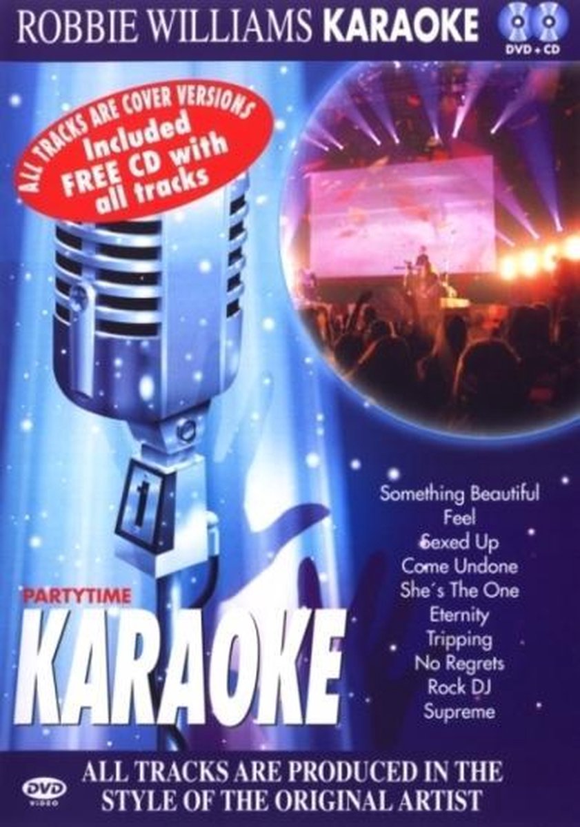 Karaoke Robbie Williams Dvd+Cd (V.V.)
