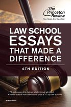 Graduate School Admissions Guides - Law School Essays That Made a Difference, 6th Edition