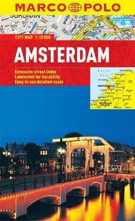 Amsterdam Marco Polo City Map - cover