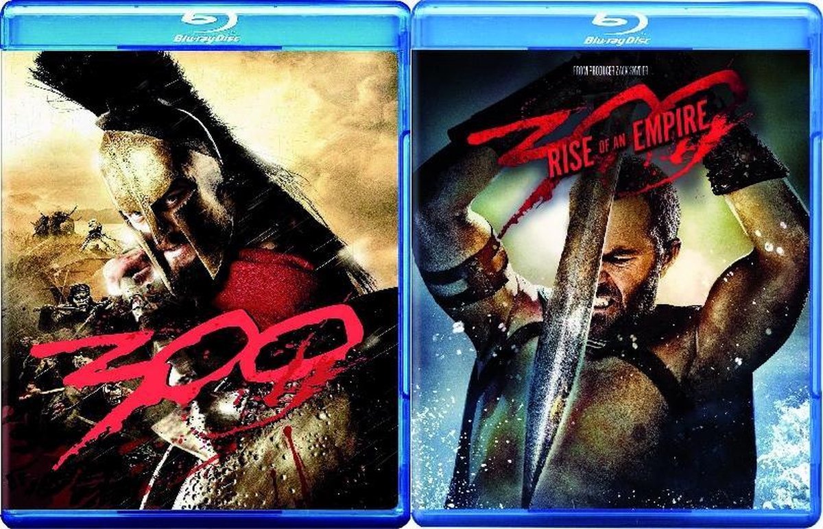 300 1 & 2 COMBO-PACK BLU-RAY