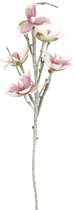 Europalms Magnolia, wit roze - Kunstbloem