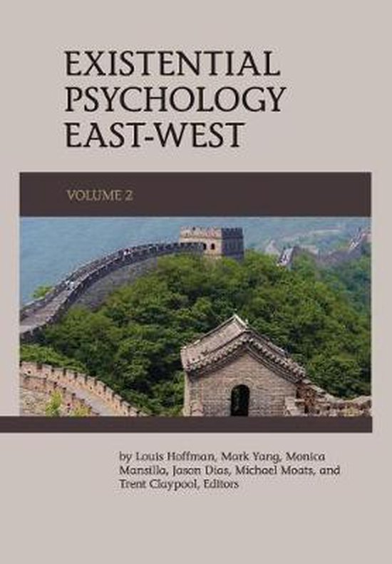 Existential Psychology East-West (Volume 2) - cover