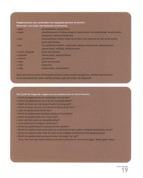 Het paddenstoelenboek