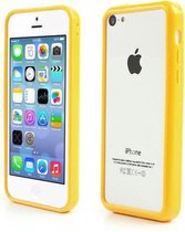 Colorful Bumper Case cover iPhone 5C Geel
