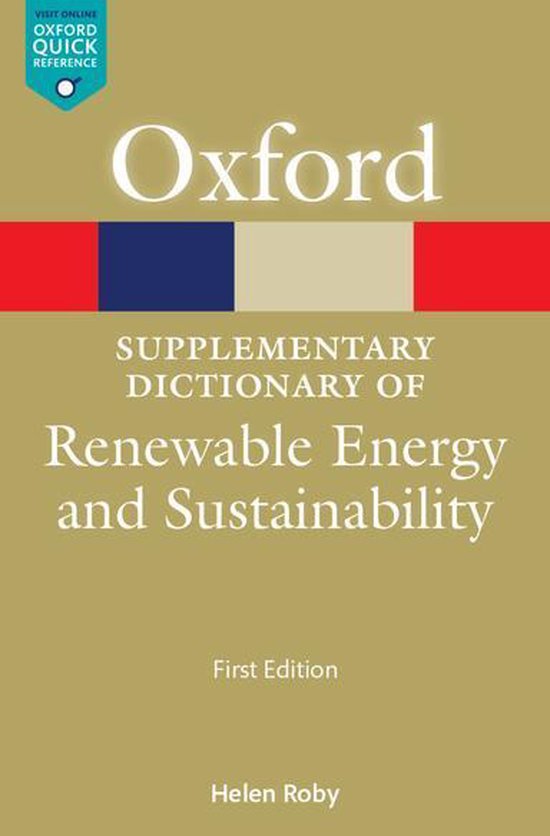 Oxford Quick Reference Online - A Supplementary Dictionary o ... - cover