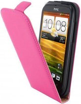 Mobiparts Premium Flip Case HTC Desire X Pink