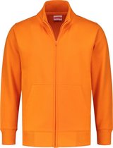 Workman Sweatvest Uni - 8509 oranje - Maat 3XL