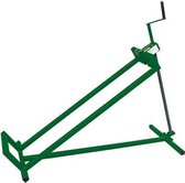 Toolland Lift voor zitmaaier, draaihendel, hoogte 79 cm, groen, 400 kg