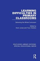 Routledge Library Editions: Special Educational Needs - Learning Difficulties in Primary Classrooms