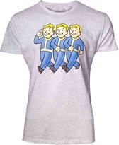 Fallout - Three Vault Boys Mens T-shirt - L