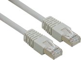 LOGON Cat6 SSTP/PIMF 3m 3m Ivoor netwerkkabel