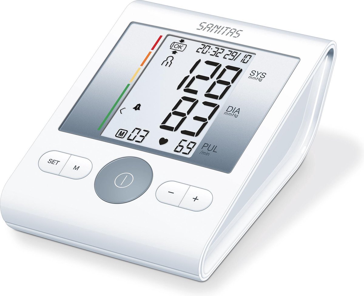 Sanitas 22 - bovenarm bloeddrukmeter- nauwkeurige meting | bol.com