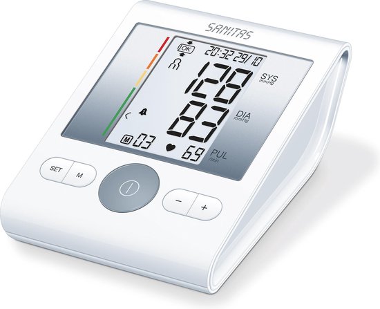 Sanitas SBM 22 - bovenarm bloeddrukmeter- nauwkeurige meting | bol.com