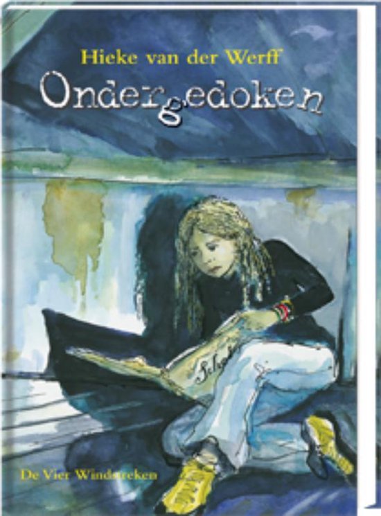 Cover van het boek 'Ondergedoken' van Hieke van der Werff