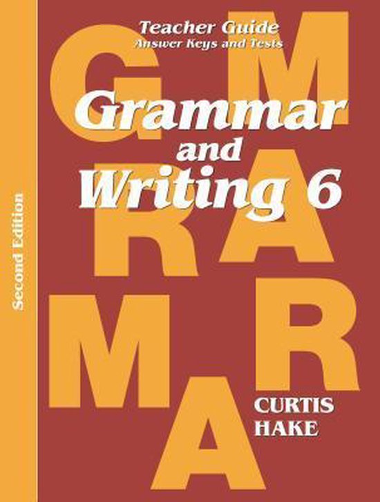 Grammar & Writing Grade 6 - cover