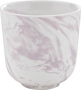 Cosy&Trendy Marble Beker - 26 cl - Red
