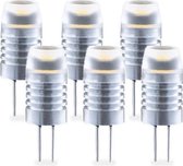 Groenovatie LED Lamp G4 Fitting - 1W - 29x12 mm - Dimbaar - 6-Pack - Warm Wit