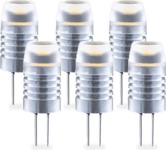 Kabelbaan tekort Schuur Groenovatie LED Lamp G4 Fitting - 1W - 29x12 mm - Dimbaar - 6-Pack - Warm  Wit | bol.com