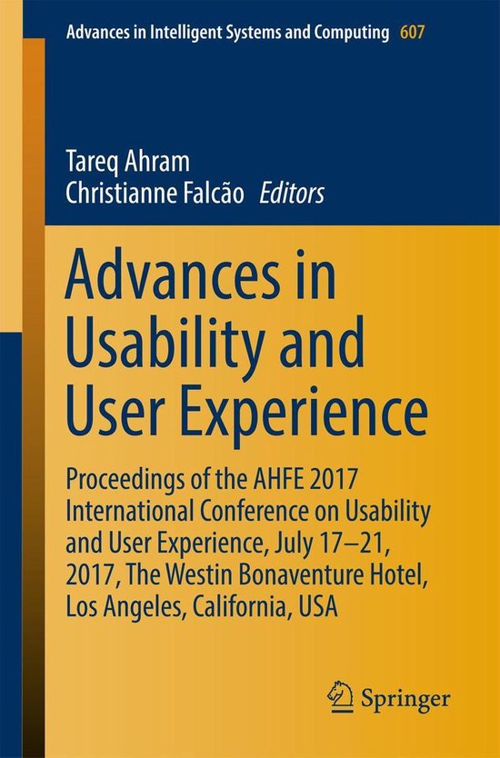 Engineering (R0) - Advances in Usability and User Experience - cover