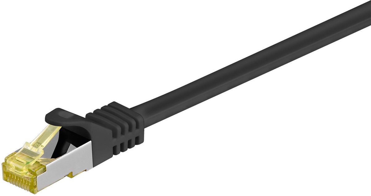 Wentronic 91608 - Cat 7 STP-kabel - RJ45 - 2 m - Zwart