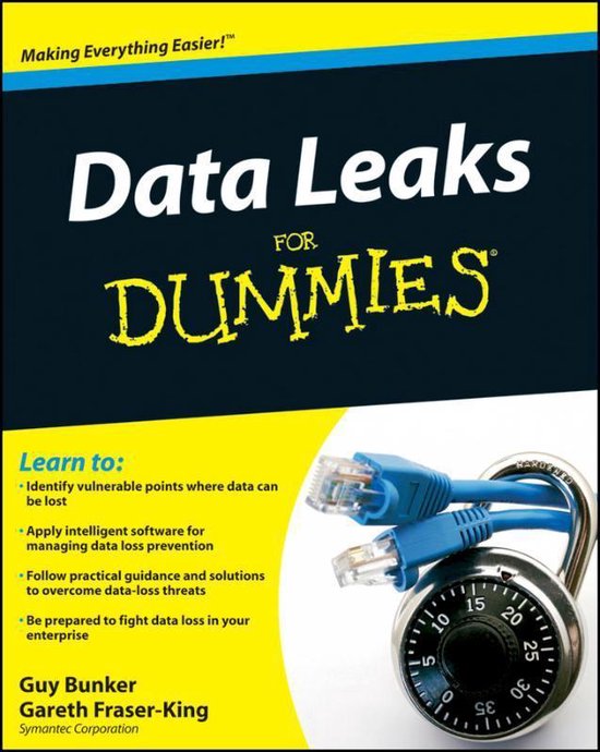 Data Leaks For Dummies, Guy Bunker, Gareth FraserKing 9780470388433