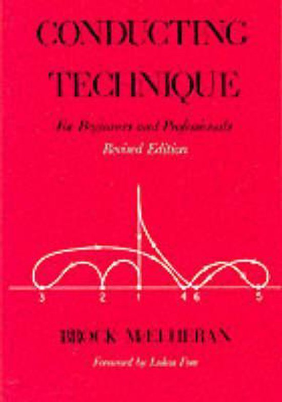 Omslag van Conducting Technique for Beginners and Professionals door Brock McElheran