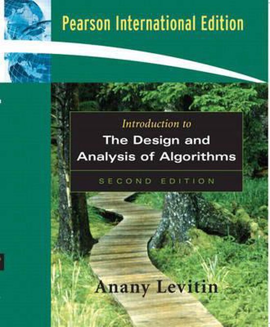Introduction to the Design and Analysis of Algorithms - cover