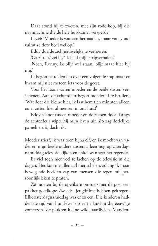 Boekpagina met Nederlandse tekst, inclusief de titel 'Paddenkoppenland'.