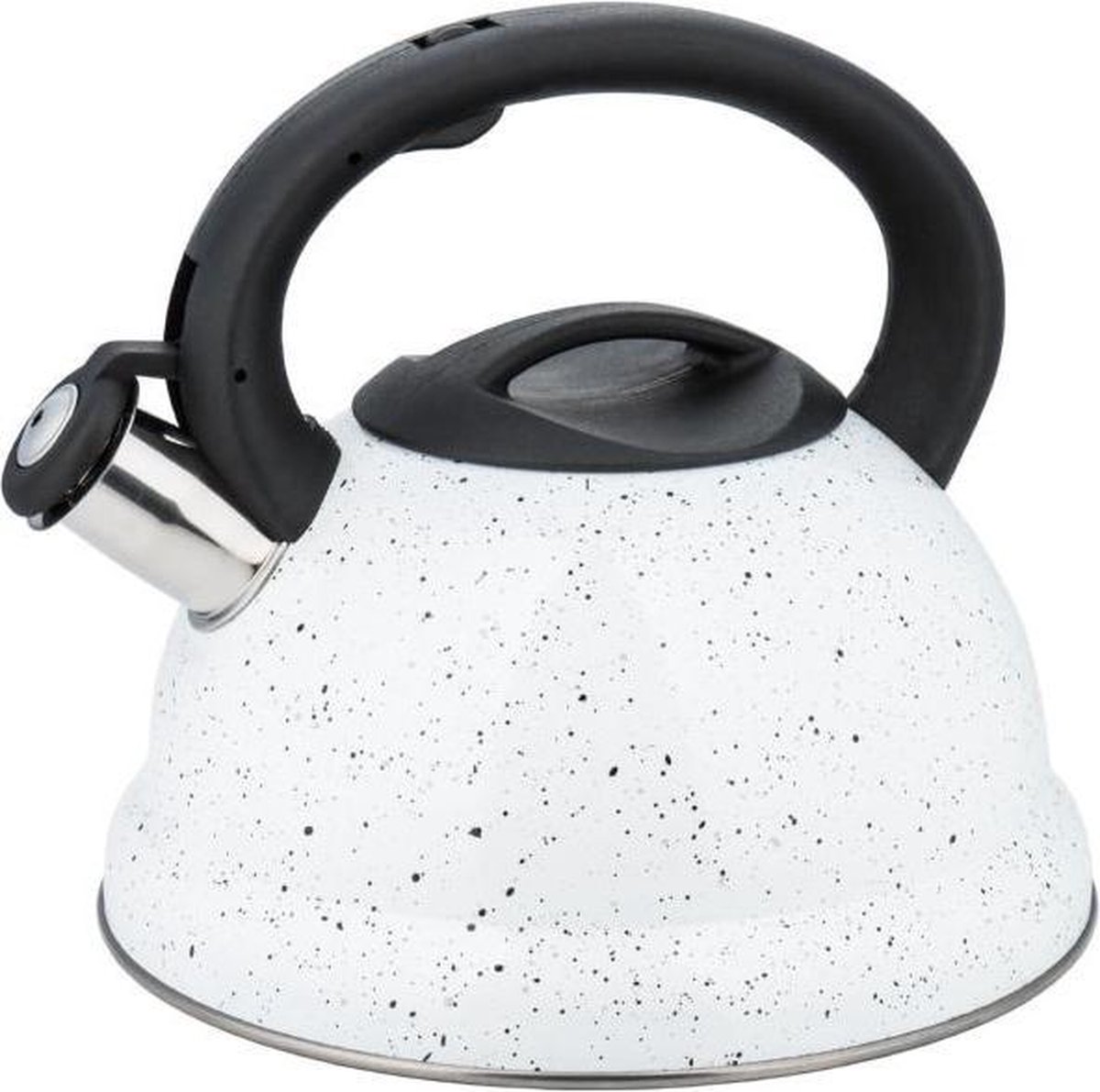 Kinghoff 3787 - Fluitketel - Wit - 3L