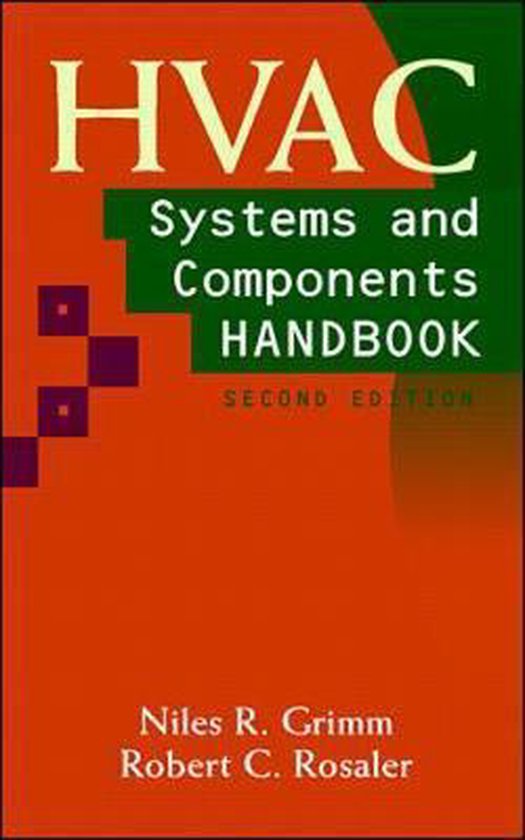HVAC Systems and Components Handbook 9780070248434 Nils Grimm