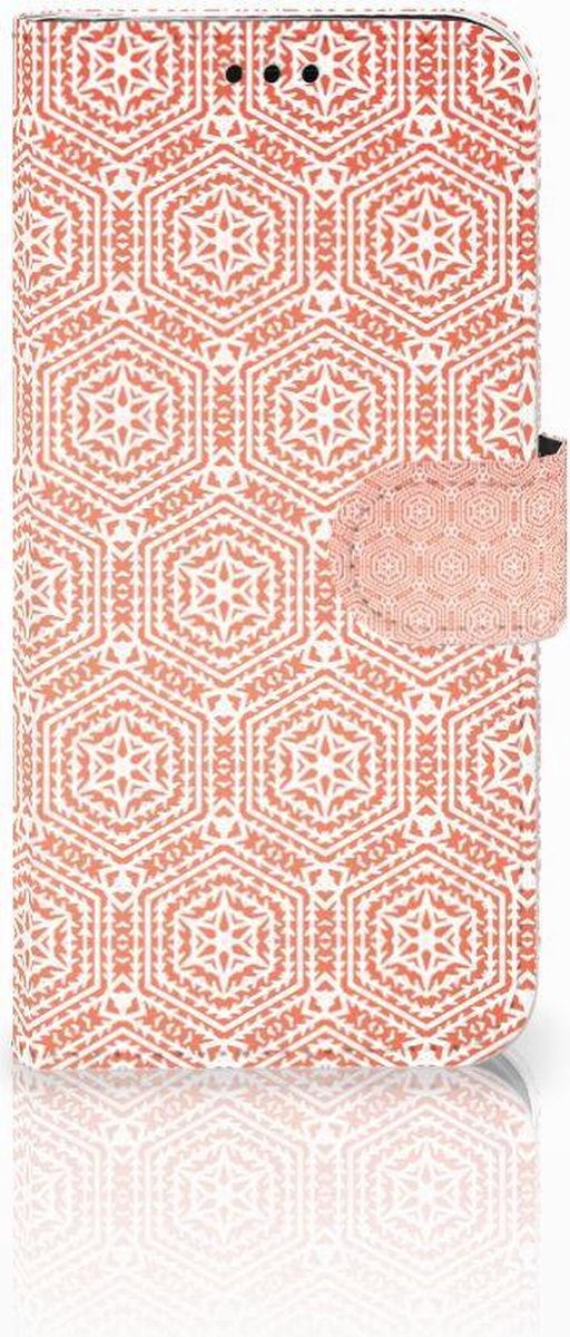 Samsung Galaxy J5 2017 Telefoon Hoesje Pattern Orange