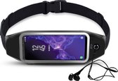 Hipband Sportband Running Belt Black - Ceinture avec support pour Smartphone pour le fitness - Universel pour tous les téléphones (Samsung, Huawei, Apple) - de iCall
